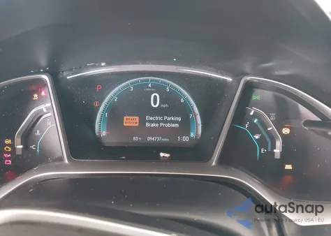 2018 Honda Civic Ex из США, поврежденный, VIN 2HGFC2F74JH501182